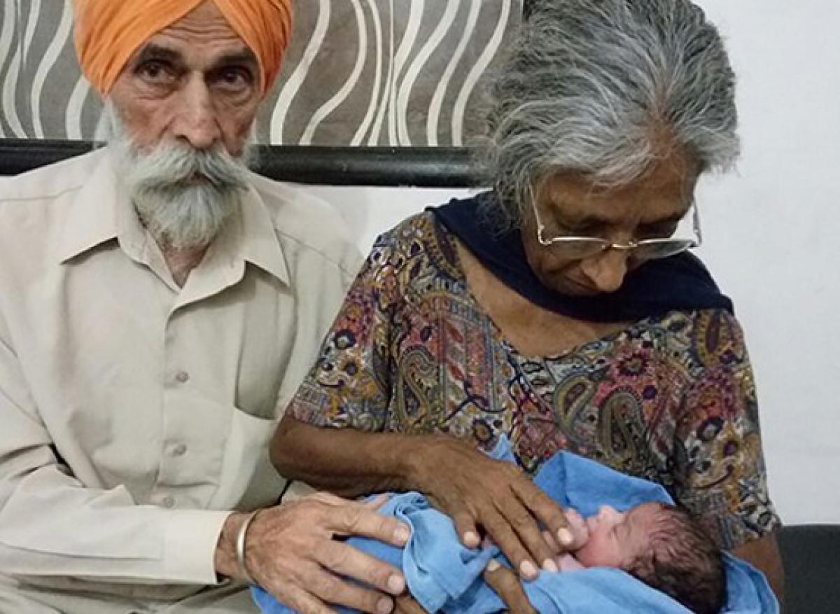 70 Years Old Woman Gives Birth To First Baby